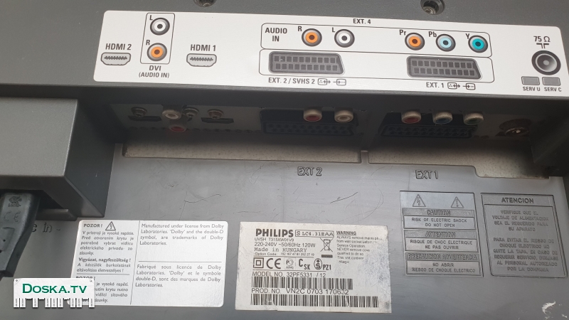 Телевизор на продажу Philips 32pf5331 / 12 в Ашдоде, 200 ₪ - doska ...
